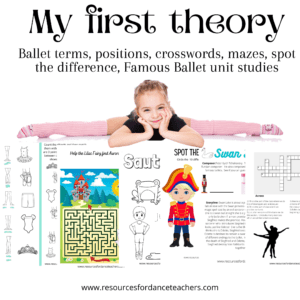 My First Ballet Theory Pack – Resources For Dance Teachers