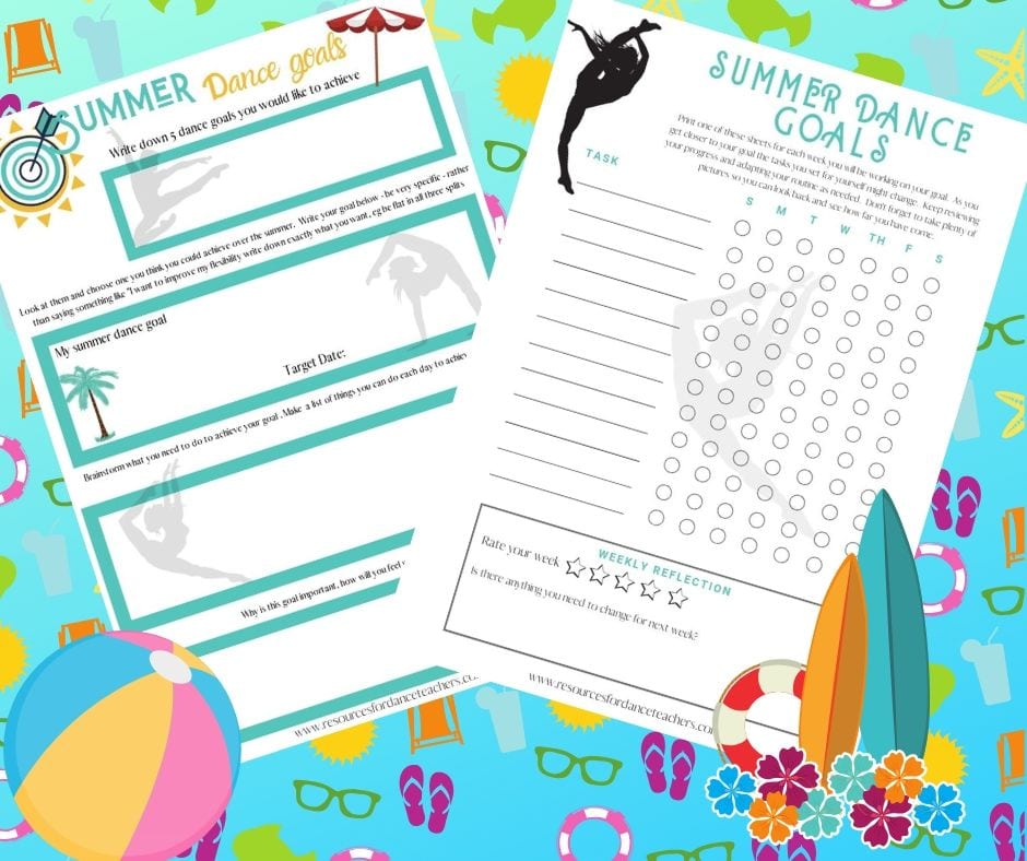 Achieve your dance goals over summer | Resources for Dance Teachers