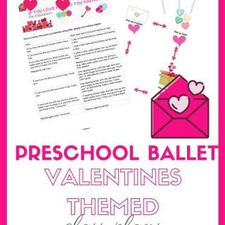 Valentines Preschool dance activities and class plan
