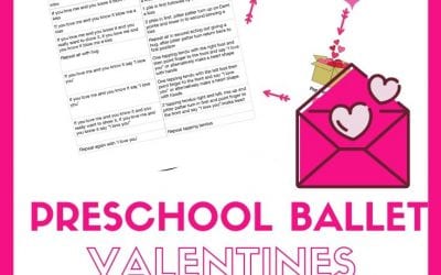 Valentines Preschool Dance activities and class plan