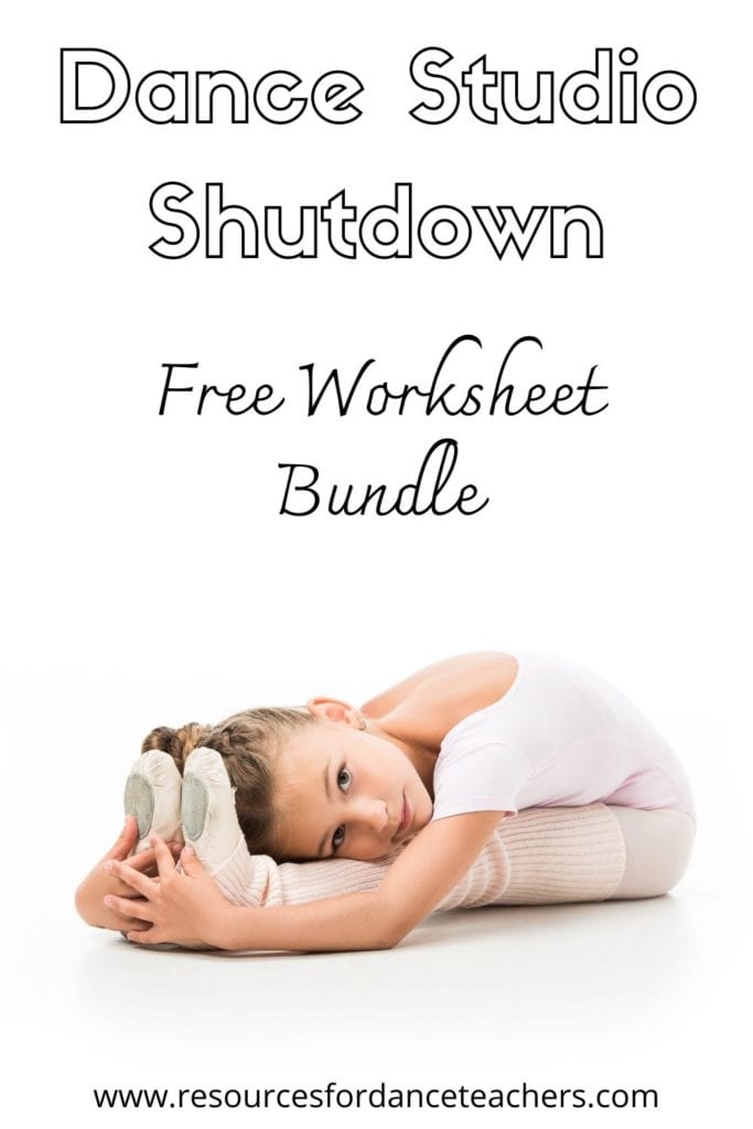 Dance studio shutdown resources